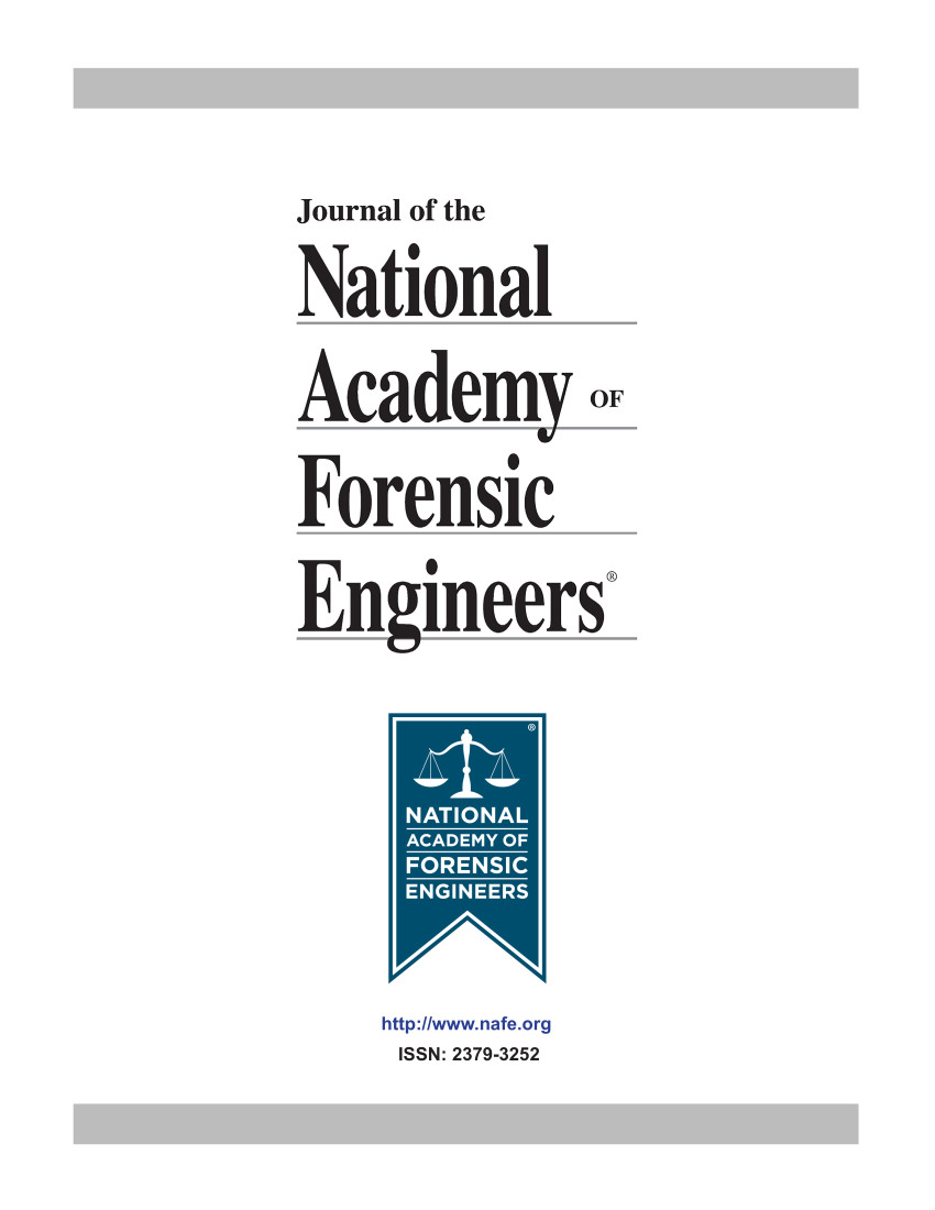 Cover of the NAFE Journal Volume 25 Number 1