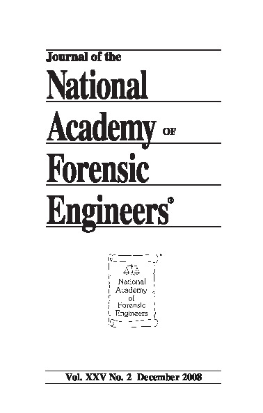Cover of the NAFE Journal Volume 25 Number 2